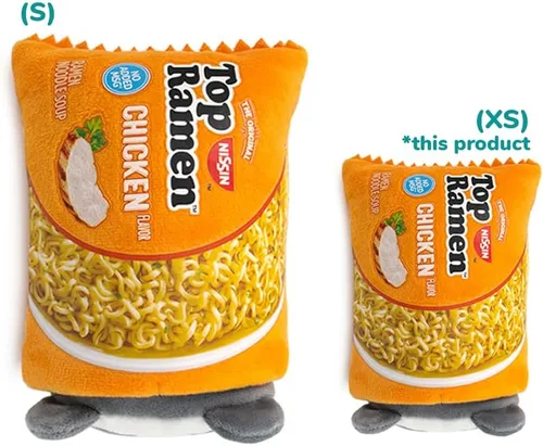 Vista 5 de Anirollz Llavero de felpa de 4" - Top Ramen, Foxiroll