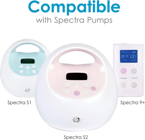 Vista 2 de Maymom Válvulas de pico de pato compatibles con Spectra S1 S2 9 Plus Dew 350, no piezas originales de la bomba Spectra, accesorios S2, válvula