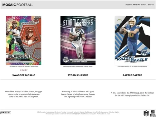 Vista 4 de Caja de pasatiempos de fútbol Panini 2022
