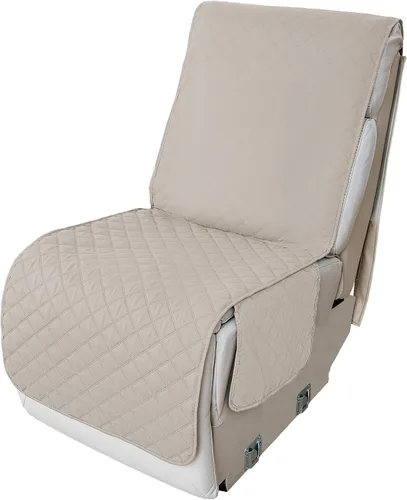 Vista 18 de HDCAXKJ Fundas de sofá seccional reclinable 100% impermeable, forma de L, funda de sofá reclinable lavable acolchada suave para mascotas, perro