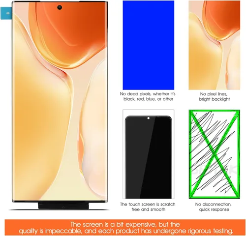 Vista 6 de Pantalla para Samsung Galaxy S23 Ultra Reemplazo de pantalla para Samsung S918 Pantalla LCD SM-S918B, SM-S918U, SM-S918W Pantalla táctil