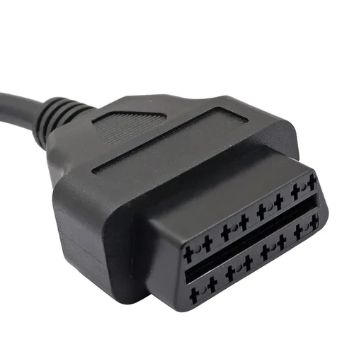 Vista 6 de GXARTS Cable de diagnóstico de 4 pines a OBD2 compatible con Yamaha FJR FZ09 FZ10 MT07 MT09 MT10 R1 R6 TMAX 530 XSR 700 900 XT1200ZE 4 pines OBDII