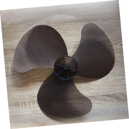 Vista 5 de Cuchillas de ventilador de repuesto de 3 aspas de plástico para el hogar para ventiladores de pedestal de pie, fácil de instalar, repuesto