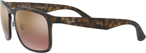 Vista 3 de Ray-Ban RB4264 Chromance - Gafas de sol cuadradas espejadas para hombre