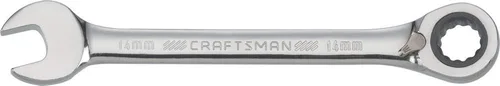 Vista 5 de CRAFTSMAN Llave de trinquete, métrica, reversible, 0.315 in, 72 dientes, 12 puntos (CMMT42420)