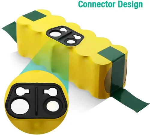 Vista 8 de FirstPower 5.0Ah 14.4V Compatible con batería de repuesto para Roomba R3 500 600 700 800 900 Series 510 530 531 532 535 536 540 550 552 560 570 580