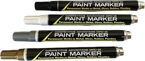 Vista 10 de Marcador de pintura esmaltada de ventaja competitiva MPD Permanente Impermeable Resistente a los rayos UV