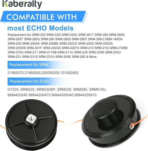 Vista 3 de 21560070 Cabezal de percusión de 0.095 pulgadas para recortadora Echo SRM-225