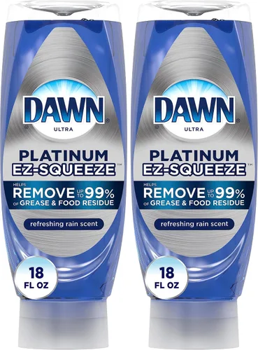 Vista 30 de Dawn Platinum Powerwash - Spray para platos, jabón para platos, aroma a manzana, 16 onzas
