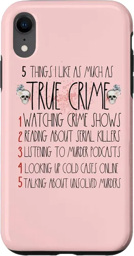 Vista 24 de Funda para iPhone 13 Pro Max Serial Killer I Like True Crime For Women True Crime Lover