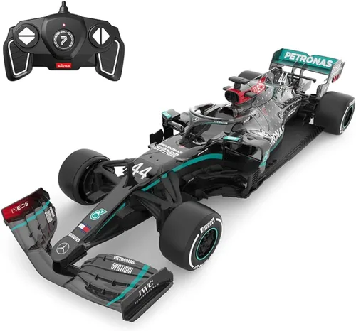 Vista 7 de RASTAR Coche de F1 1:12 Ferrari F1-75 Auto de juguete a control remoto, Ferrari F1 RC Car para niños y adultos, 2022 F1 Challenger, 2.4GHz