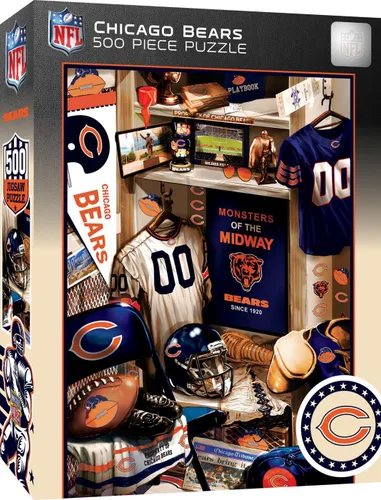 Vista 14 de MasterPieces Rompecabezas de 500 piezas para adultos para el Día del Juego, NFL San Francisco 49ers Locker Room, 15 x 21 pulgadas