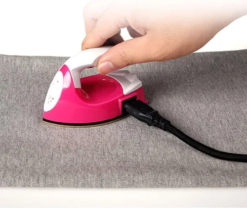 Vista 3 de Vaporizador para ropa, 50 W, mini máquina de planchado, vaporizador de mano, vaporizador de viaje para ropa, mini viaje esencial para el hogar