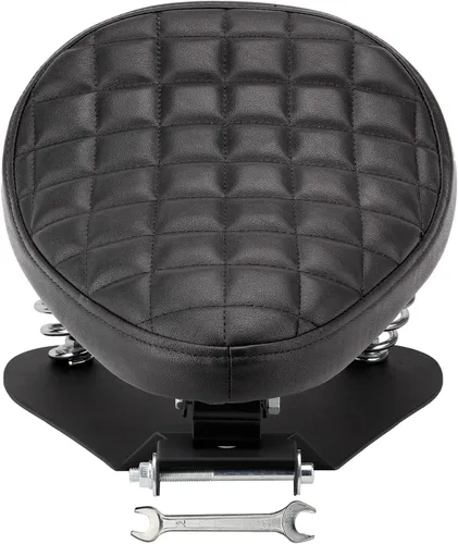Vista 16 de Kit de asiento para motocicleta Bobber Solo para Harley Sportster 883 1200 Negro