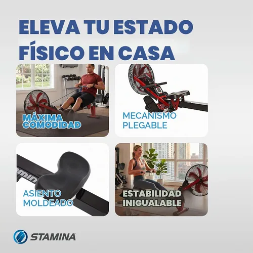 Vista 3 de Stamina X remero de aire