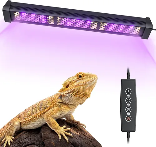 Vista 9 de LED UVB Reptile Light with Timer & Dimmer (8.5inch)