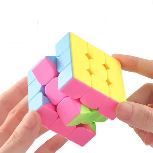 Vista 2 de Cubo de velocidad 3x3 Cubo mágico 3x3x3 (2.205 in) rompecabezas educativos juguetes para niños y adultos