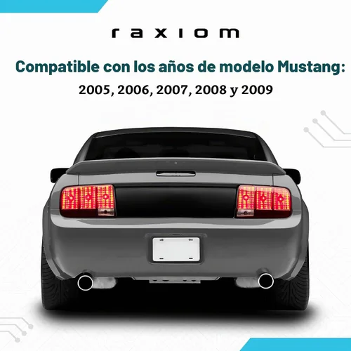 Vista 3 de Kit de arnés de luz trasera secuencial Raxiom con enchufe de ajuste y cable de reproducción automática. Compatible con Mustang 2005-2009 Arnés