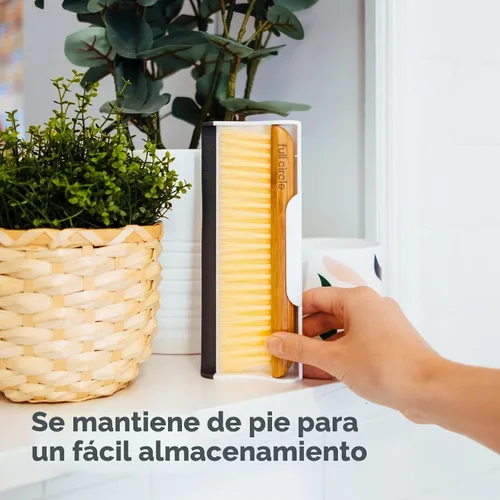Vista 5 de Herramienta de barrido y escobilla para contador de círculo completo, mini cepillo portátil