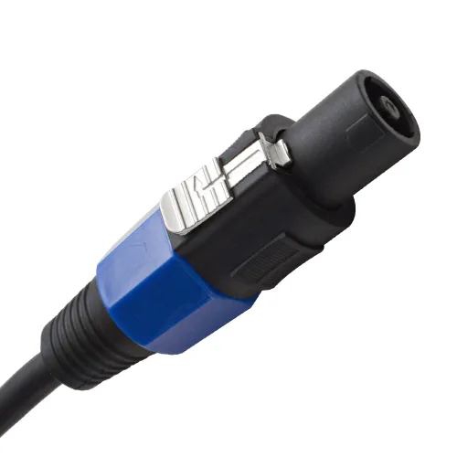 Vista 2 de Seismic Audio - SASPT14-15 - Cable de altavoz Speakon a 1/4" 15