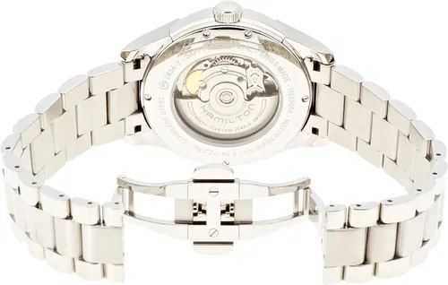 Vista 2 de Hamilton H32505151 Jazzmaster Reloj automático de plata para hombre con pantalla analógica, plateado, Reloj automático