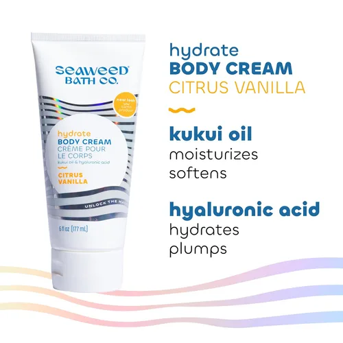 Vista 3 de Gel de baño The Seaweed Bath Co. Body Cream, Ivory