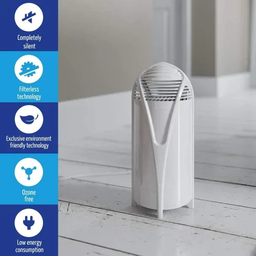 Vista 4 de AirFree Purificador de aire silencioso sin filtro T800 para el hogar. No requiere filtro, ventilador o humidificador, cubre 180 pies cuadrados