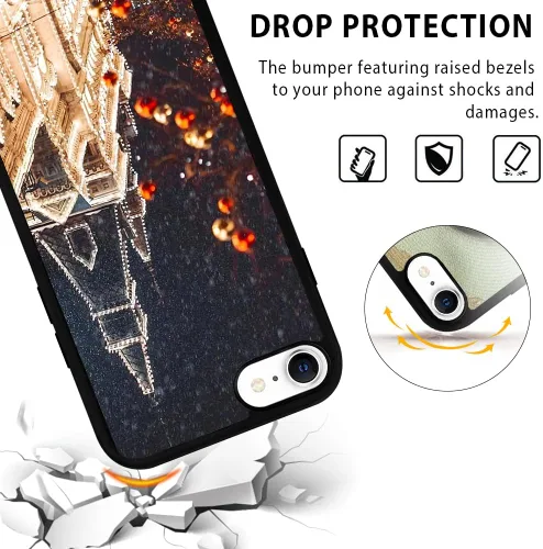 Vista 5 de 5 fundas para iPod Touch 7, iPod Touch 6, funda de sublimación en blanco imprimible DIY personalizada para iPod Touch 5, goma suave, antiarañazos, a