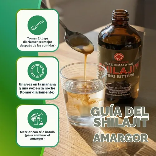Vista 4 de Essence Herbs Shilajit - Líquidos amargos hechos con shilajit, moringa, semillas negras y más (paquete de 1)