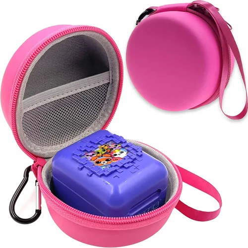 Vista 8 de Estuche rígido de EVA compatible con Bitzee Digital Pet Interactive Virtual Toy, soporte de viaje de almacenamiento para mascotas electrónicas