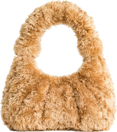 Vista 18 de JW PEI Bolso Hobo fruncido Gabbi para mujer Beige