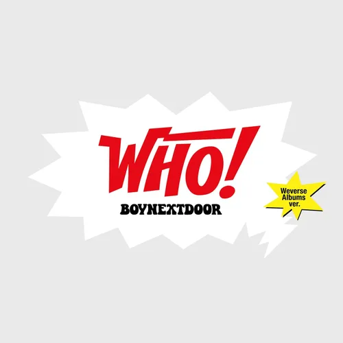 Vista 2 de BOYNEXTDOOR - 1ER ÁLBUM SENCILLO [WHO!] (Weverse Albums Ver.) Caja exterior + Tarjeta de intercambio + Tarjeta QR + Tarjeta fotográfica + 3 Tarjetas