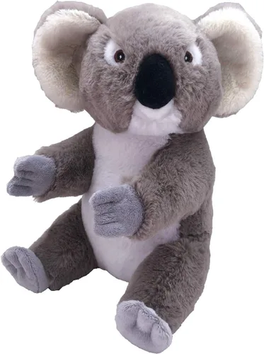 Vista 9 de Wild Republic EcoKins Elefante Africano Animal de Peluche de 12 pulgadas, regalos ecológicos para niños, juguete de peluche, hecho a mano con 16