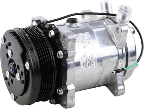 Vista 7 de Compresor universal de aire acondicionado 6PK embrague Sanden 508 5H14 R134A correa serpentina 12V