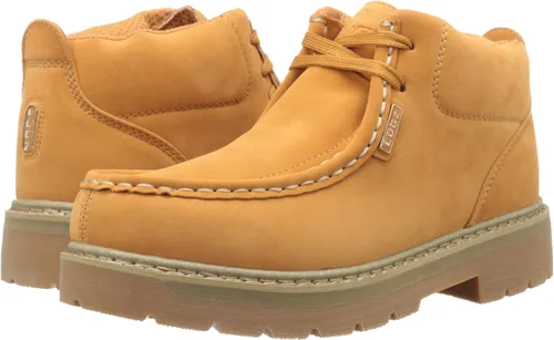 Vista 7 de Lugz Botas Strutt LX para hombre, Blanco, dorado, (Golden WheatWhite)