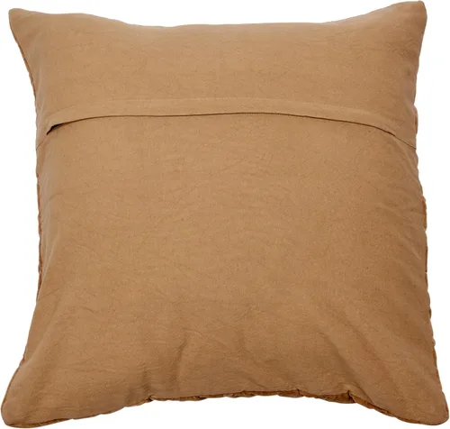 Vista 4 de Funda de almohada cuadrada acolchada de terciopelo de 20 pulgadas