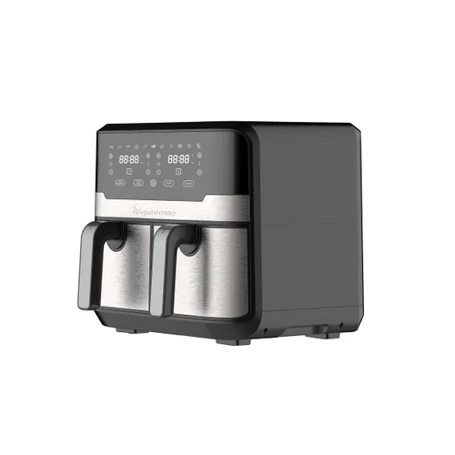 Vista 2 de Freidora de Aire Masterpro Rocket Duo 900 2400 W 9 L Negro
