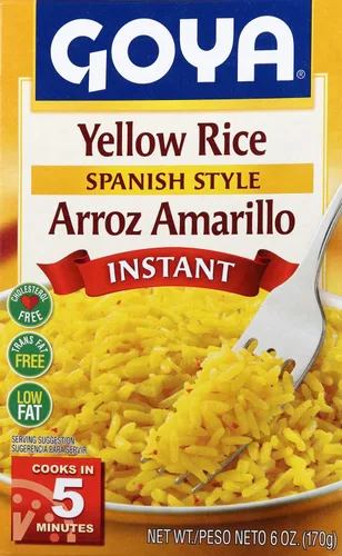 Vista 4 de Goya Foods - Arroz amarillo instantáneo, estilo español, 6 onzas (paquete de 24)