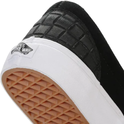 Vista 7 de VANS Zapatos clásicos sin cordones unisex, Negro