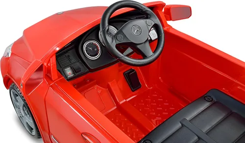 Vista 3 de Auto de juguete Mercedes Benz E550 6 V, color rojo