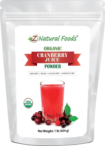 Vista 8 de Z Natural Foods Polvo de Jugo Orgánico de Grosella Negra, Suplemento de Bayas Superalimento, Mezcla en Licuados, Batidos, Té, Recetas de Cocina