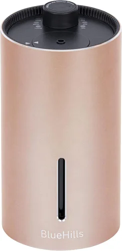 Vista 11 de BlueHills Waterless Cordless Essential Oil Diffuser for Home Car Office Hotel Travel Long Runtime Compact Premium Small Aroma Diffuser – J09 Beige