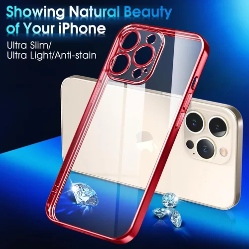 Vista 744 de Supdeal Funda cristalina transparente para iPhone 11, [No se amarillea] [Protección de la cámara] [Probado contra caídas de grado militar] Funda