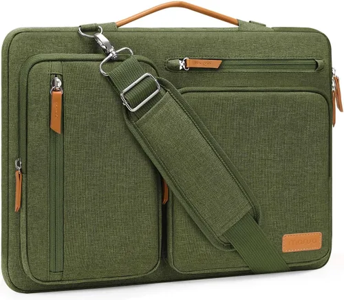 Vista 16 de MOSISO 360 Bolsa de hombro protectora para laptop de 13.3 pulgadas, 13-13.3 pulgadas Azul (Air Blue)
