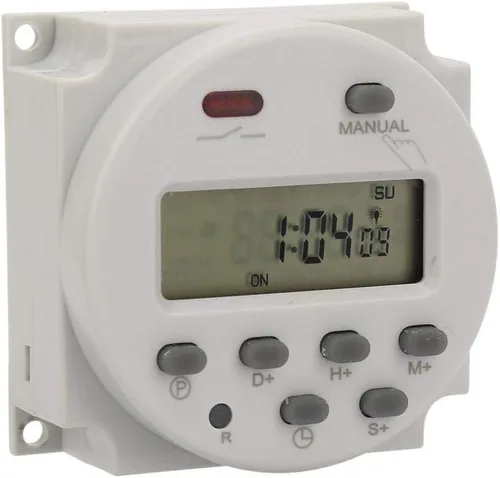 Vista 4 de Temporizadores Programable Digital Displayed Temporizador Interruptor para Controlador Electrónico (5V DC)