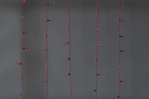 Vista 4 de Brite Star 50 Lt Designer Series Mini luces, púrpura, cable morado Alambre morado (50 Lt)