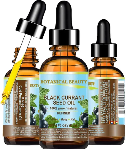 Vista 6 de Botanical Beauty Aceite de semillas de grosella negra, 100% puro, natural, sin diluir, refinado, aceite portador prensado en frío para el cuidado