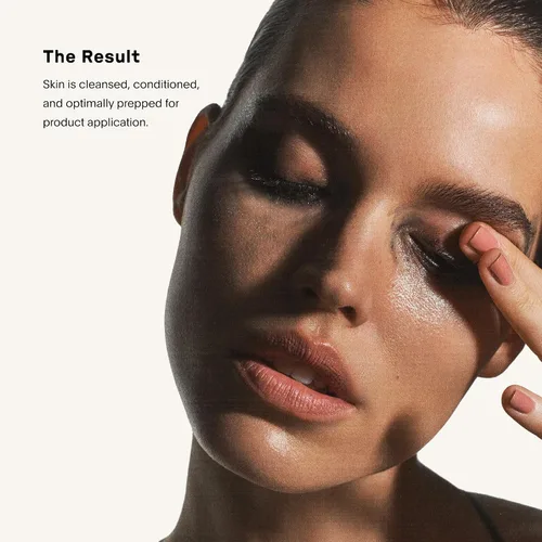 Vista 5 de U Beauty The MANTLE Skin Conditioning Wash - Limpiador facial hidratante y desmaquillante con vitamina C + E, AHA de frutas y ácido hialurónico