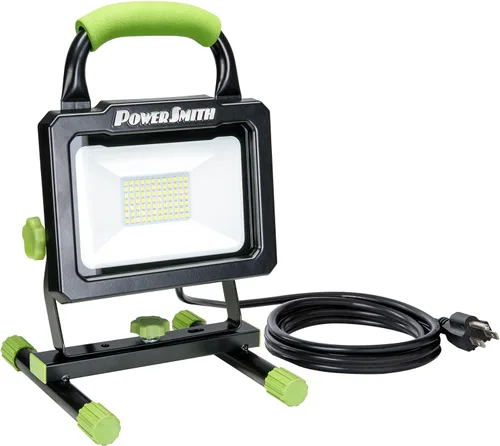 Vista 9 de PowerSmith Luz de trabajo LED 4000 lúmenes con soporte de metal PWLS040H