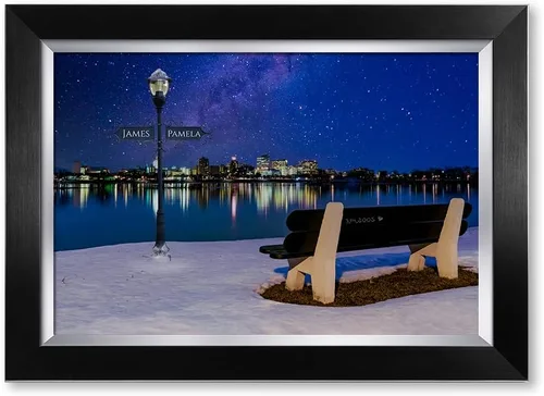 Vista 58 de IPIC - Personalized Framed Canvas with Custom Street Sign in Boston Personalized Street Signs with Names, Custom Canvas Print, Boston Sunset